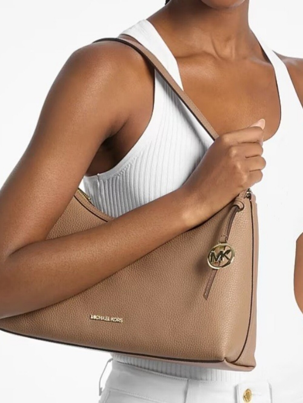Michael Kors Pebbled Leather Shoulder Bag  BNWT